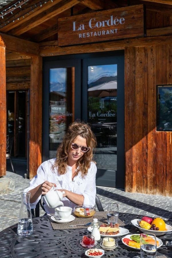 La Cordee Des Alpes Sup Hotell Verbier Eksteriør bilde